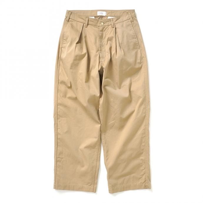 157290364 STILL BY HAND / PT01211 コットンギャバジンパンツ - Beige 01