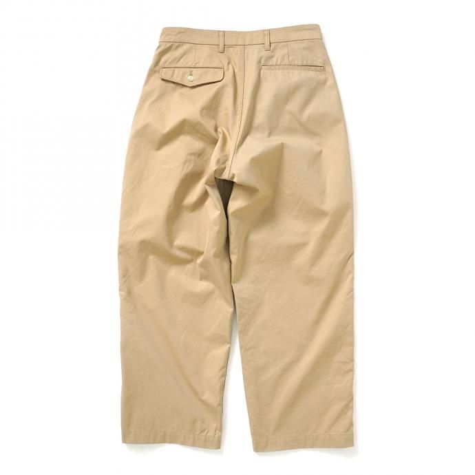 157290364 STILL BY HAND / PT01211 コットンギャバジンパンツ - Beige 02