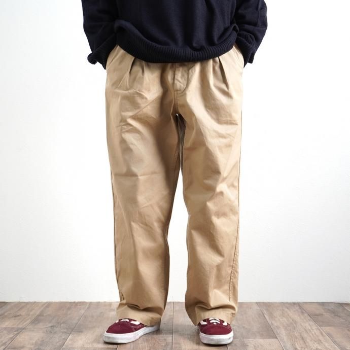 157290364 STILL BY HAND / PT01211 コットンギャバジンパンツ - Beige 02