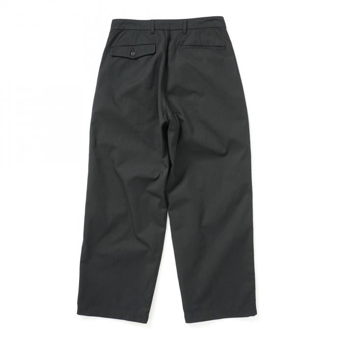 157290410 STILL BY HAND / PT01211 コットンギャバジンパンツ - Black 02