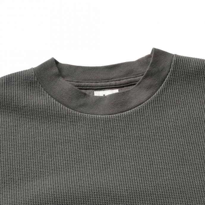 157405579 blurhms ROOTSTOCK / Rough & Smooth Thermal Crew-neck - KhakiGrey ROOTS2101 02