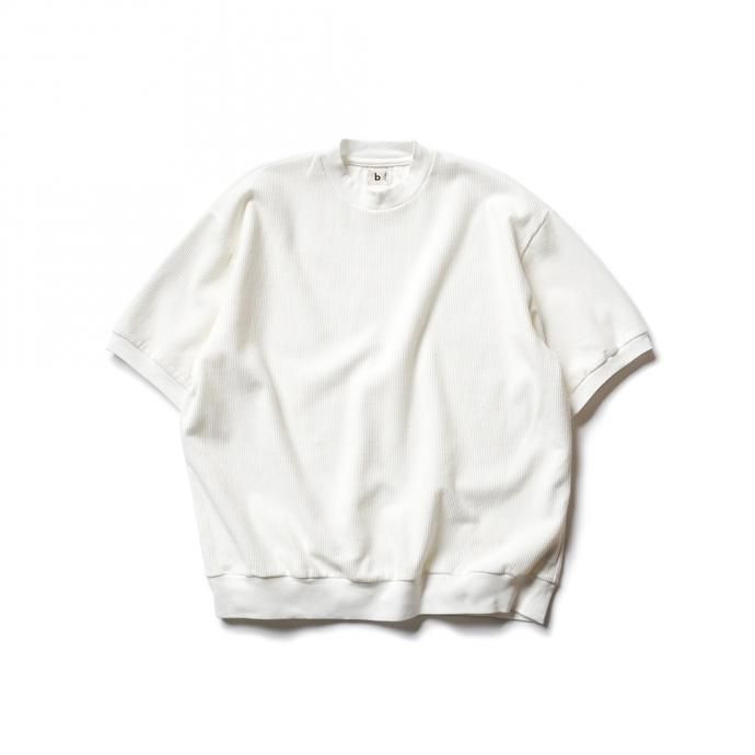 157405627 blurhms ROOTSTOCK / Rough & Smooth Thermal Pullover S/S - Off ROOTS2102 01