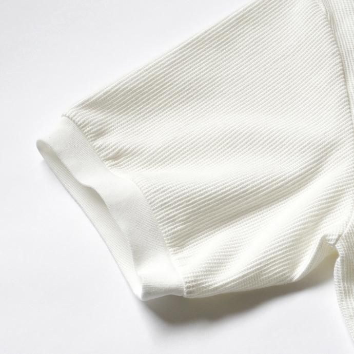 157405627 blurhms ROOTSTOCK / Rough & Smooth Thermal Pullover S/S - Off ROOTS2102 02