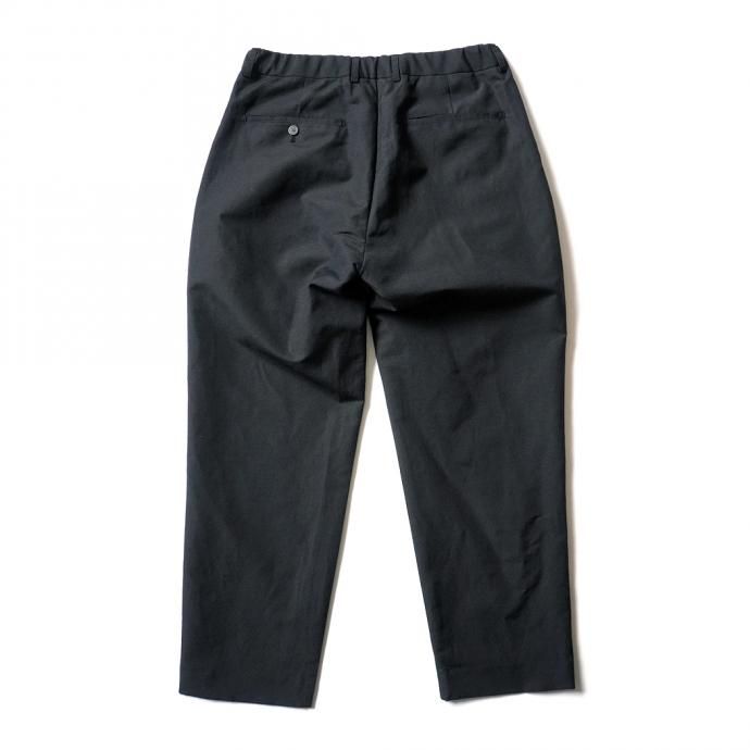 157502525 STILL BY HAND / PT02211 ウールリネン 4タックスラックス - Black 02
