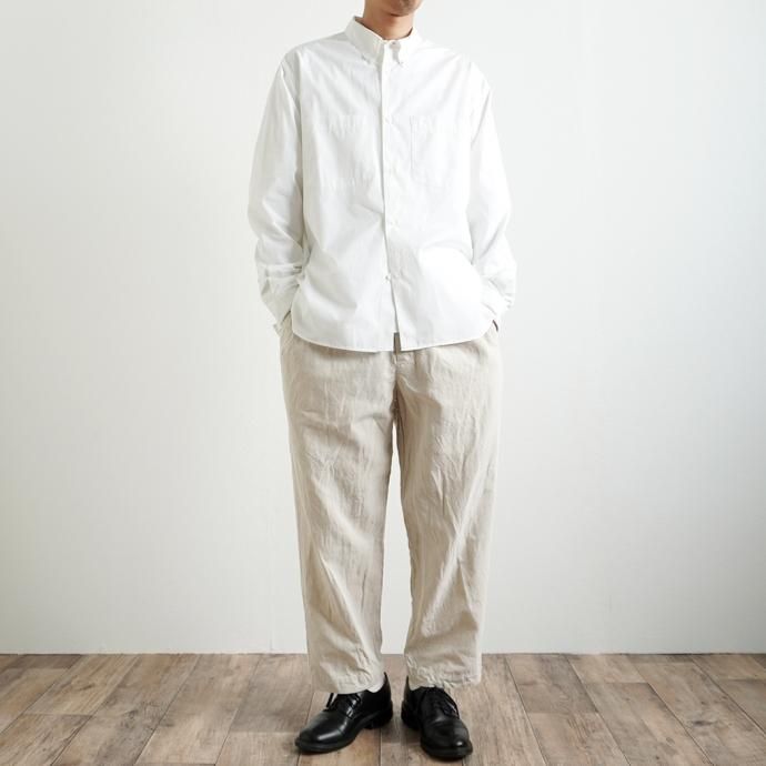 157528969 STILL BY HAND / PT04211 コットンリネン イージーパンツ - Ecru 02