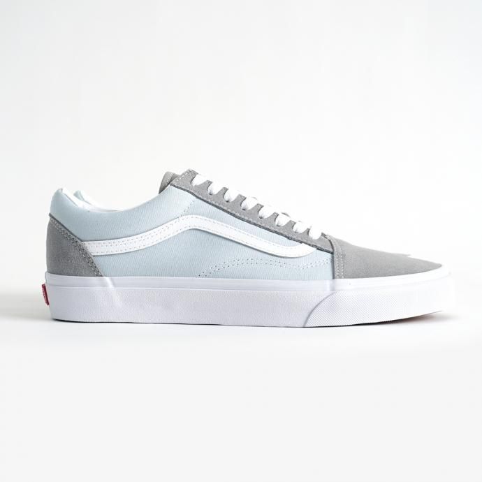 157568317 VANS / Classic Sport Old Skool - Drizzle/Ballad Blue ヴァンズ オールドスクール グレー/ライトブルー VN0A3WKT4FY 02