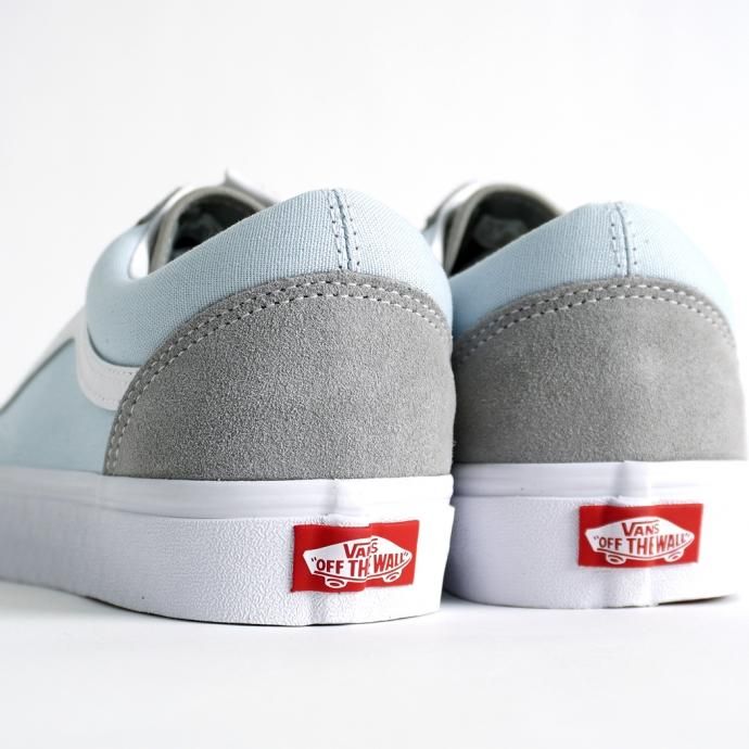 157568317 VANS / Classic Sport Old Skool - Drizzle/Ballad Blue ヴァンズ オールドスクール グレー/ライトブルー VN0A3WKT4FY 02