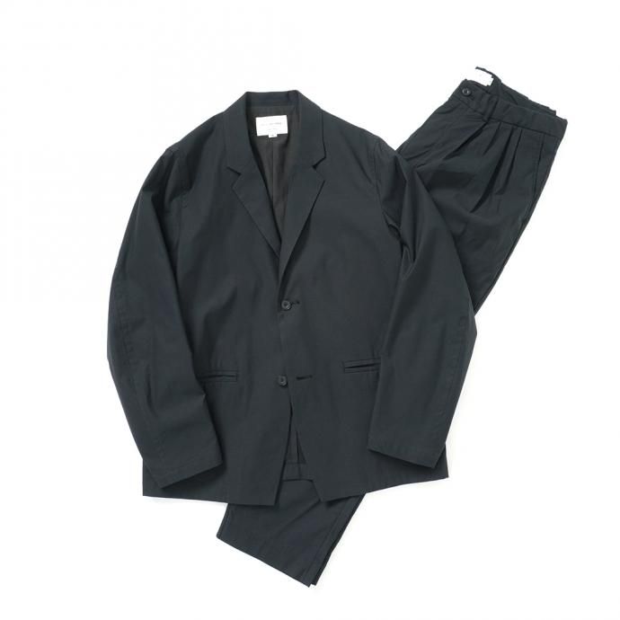 157656436 STILL BY HAND / PT08211 4タック セットアップパンツ - Ink Black 02