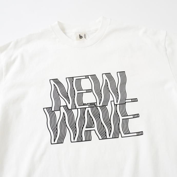 157870226 blurhms ROOTSTOCK / NEW WAVE Tee BIG ROOTS2119S21-C - White ニューウェイヴTシャツ ホワイト 02