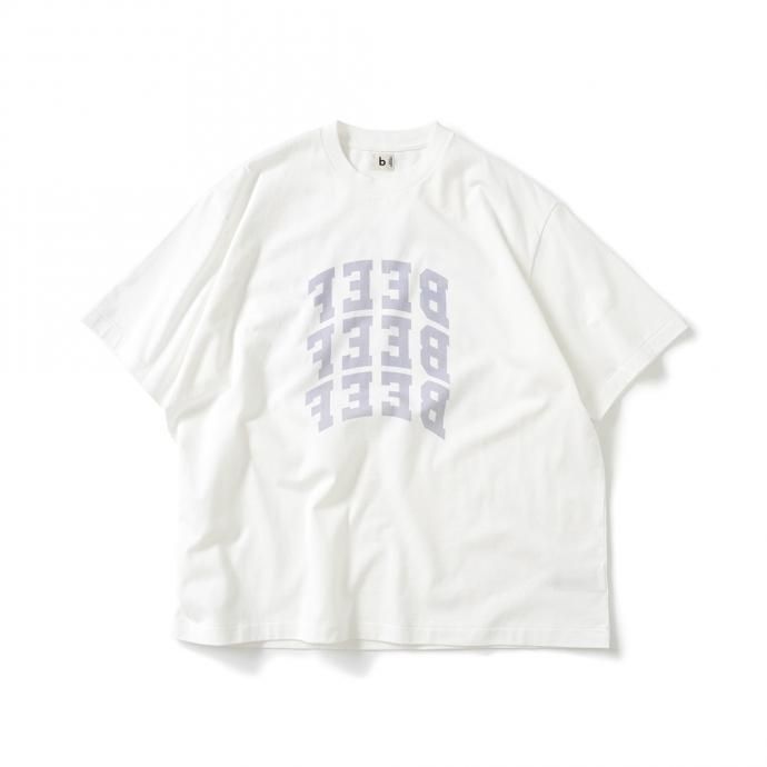 157871076 blurhms ROOTSTOCK / BEEF or CHICKEN Tee BIG ROOTS2119S21-E - White ビーフオアチキンTシャツ ホワイト 01
