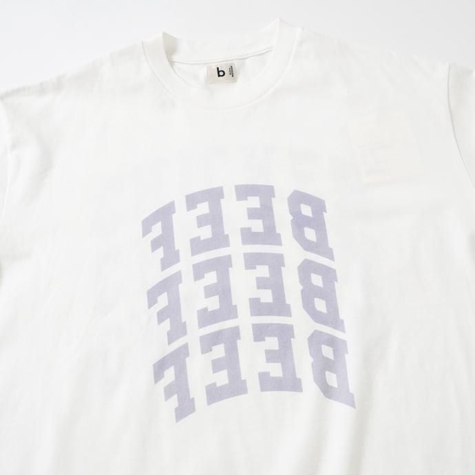 157871076 blurhms ROOTSTOCK / BEEF or CHICKEN Tee BIG ROOTS2119S21-E - White ビーフオアチキンTシャツ ホワイト 02