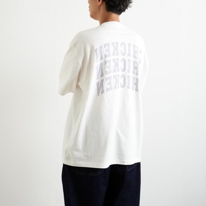 157871076 blurhms ROOTSTOCK / BEEF or CHICKEN Tee BIG ROOTS2119S21-E - White ビーフオアチキンTシャツ ホワイト 02