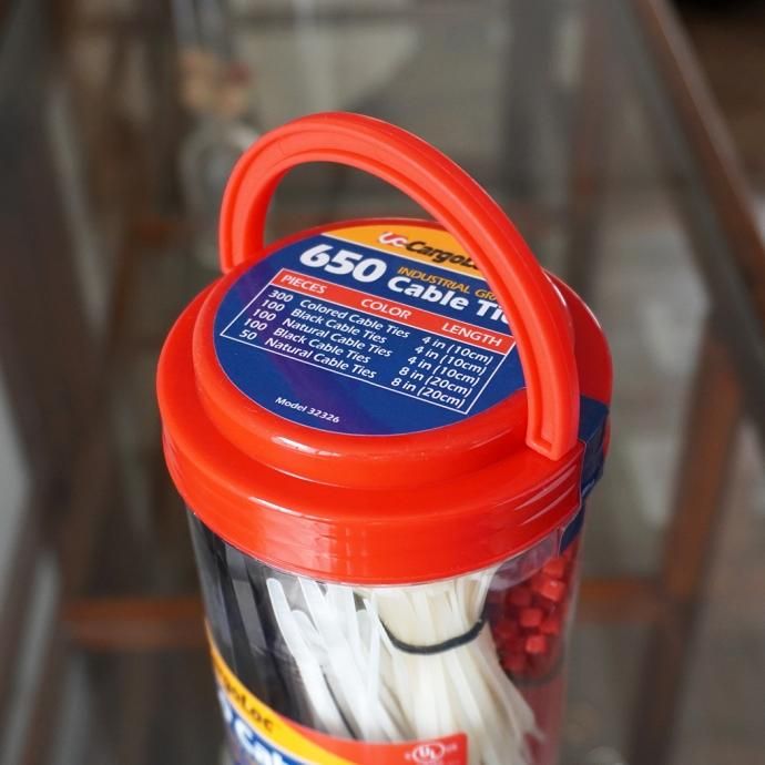 158054812 CargoLoc カーゴロック / 650 Cable Tie ケーブルタイ 結束バンド650本入り 02