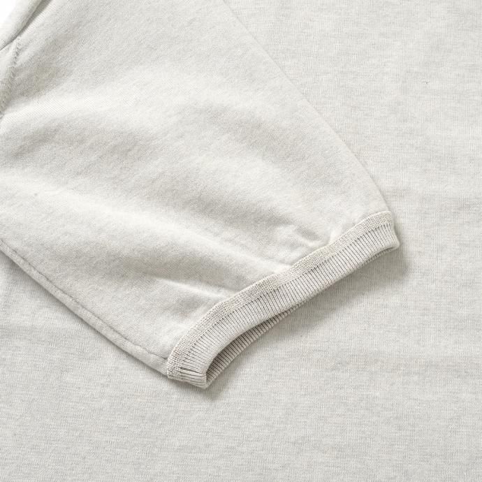 158730823 crepuscule / 2101-007 S/S KNIT - L.Gray 半袖ニット ライトグレー 02