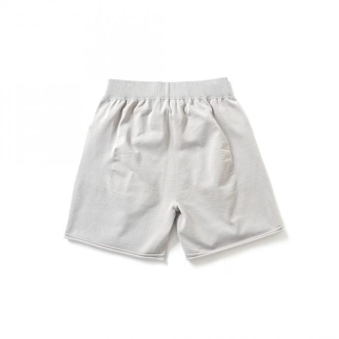 158731100 crepuscule / 2101-011 SHORT PANTS - L.Gray ニットショーツ ライトグレー 02