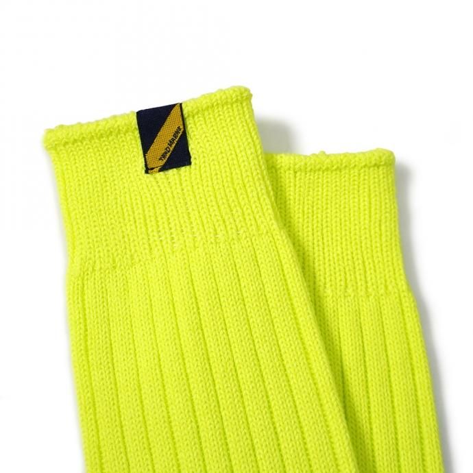 158784798 Trad Marks / Old Rib Socks lite ɥ֥å饤 - Neon Yellow ͥ󥤥 02