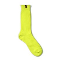 Trad Marks / Old Rib Socks lite オールドリブソックスライト - Neon Yellow ネオンイエロー