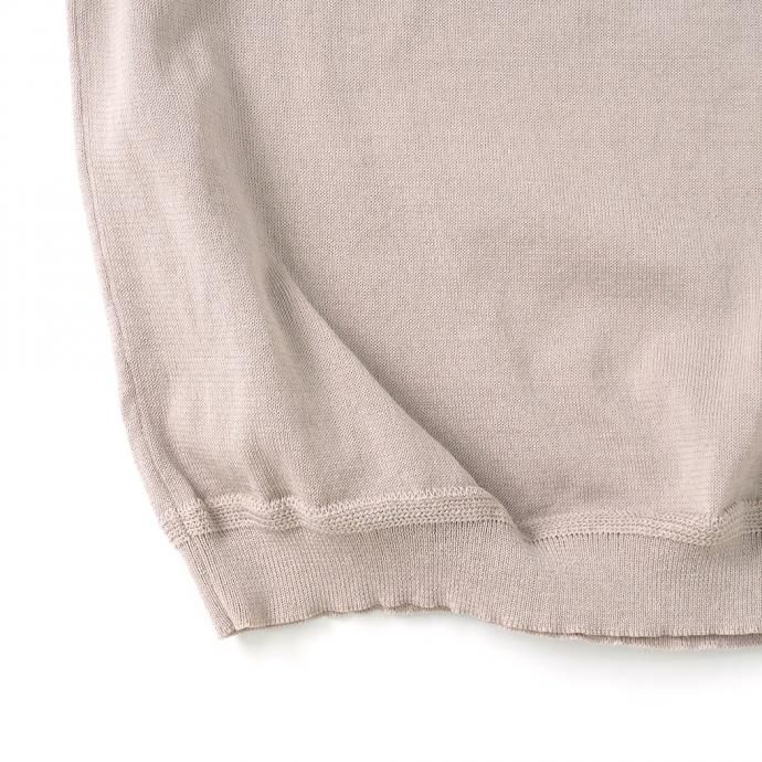 159019985 STILL BY HAND / KN03212 ニットTシャツ - Beige 02