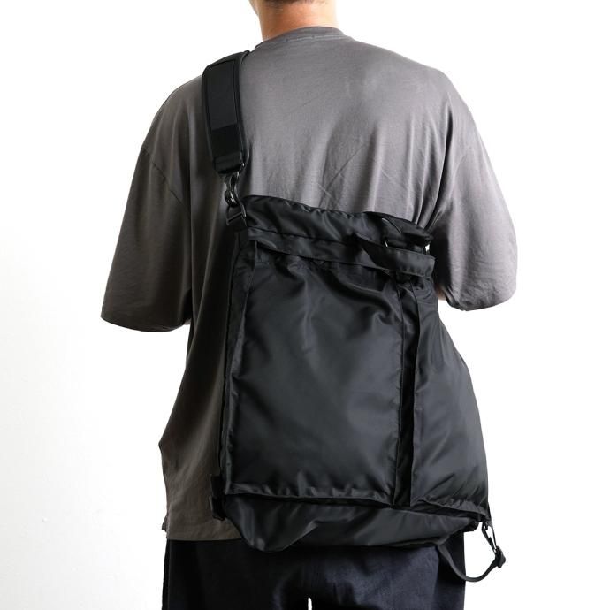 159596243 bagjack / 3way Helmet Bag - Nipo Black バッグジャック ヘルメットバッグ ブラック 01443 02