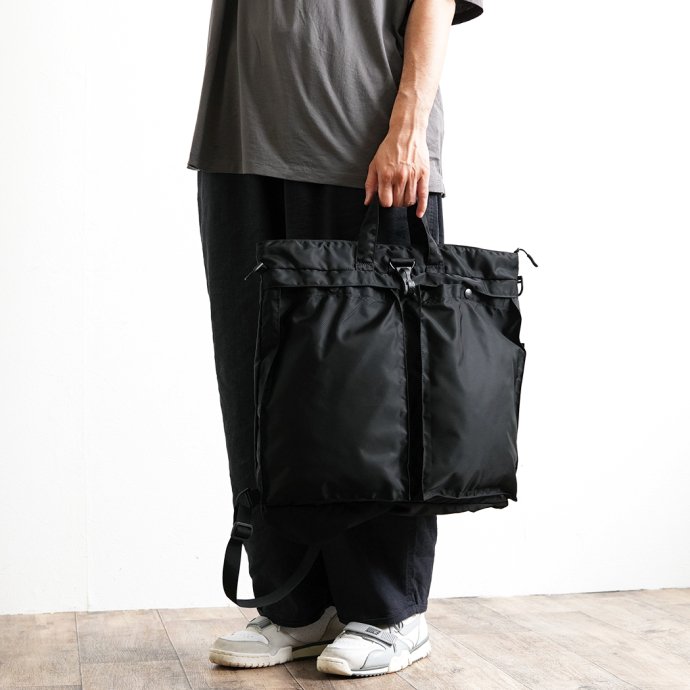 bagjack / 3way Helmet Bag - Nipo Black バッグジャック ヘルメット 