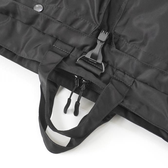 159596243 bagjack / 3way Helmet Bag - Nipo Black バッグジャック ヘルメットバッグ ブラック 01443 02