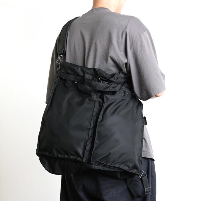 159596243 bagjack / 3way Helmet Bag - Nipo Black バッグジャック ヘルメットバッグ ブラック 01443 02