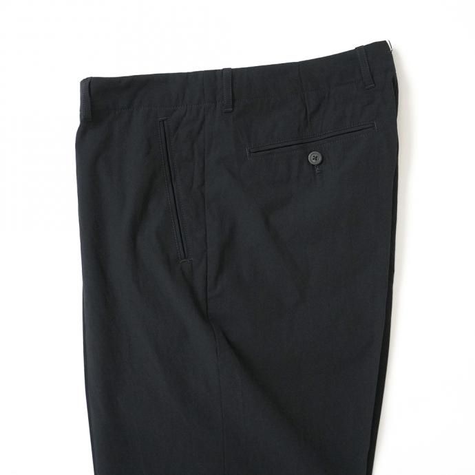 159951701 STILL BY HAND / PT05212 ギャバジン センタープレス スラックス - Dark Navy 02