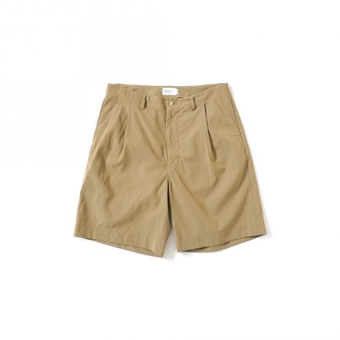 159951791 STILL BY HAND / PT01212 コットンギャバジン ショーツ - Beige 01