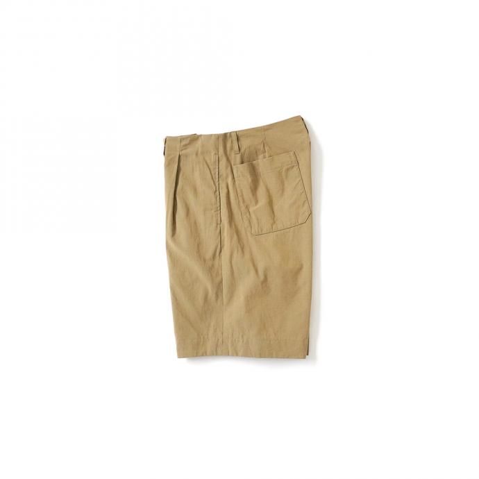 159951791 STILL BY HAND / PT01212 コットンギャバジン ショーツ - Beige 02