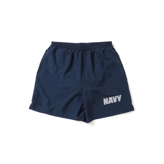 160707989 New Balance / US NAVY PT Uniform Short NY107 デッドストック ニューバランス製 アメリカ海軍 トレーニングショーツ ネイビー<img class='new_mark_img2' src='https://img.shop-pro.jp/img/new/icons47.gif' style='border:none;display:inline;margin:0px;padding:0px;width:auto;' /> 01