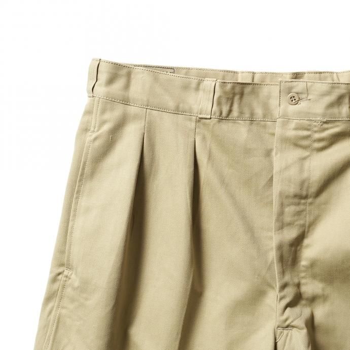 161060419 French Army M52 Chino Shorts デッドストック フランス軍チノショーツ 02