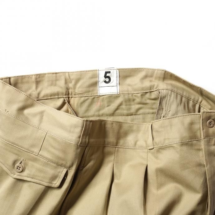 161060419 French Army M52 Chino Shorts デッドストック フランス軍チノショーツ 02