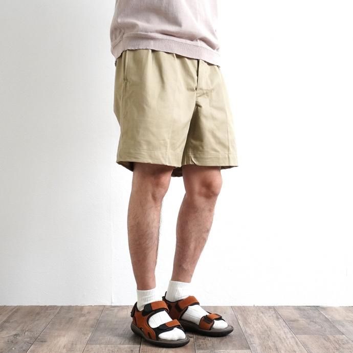 161060419 French Army M52 Chino Shorts デッドストック フランス軍チノショーツ 02
