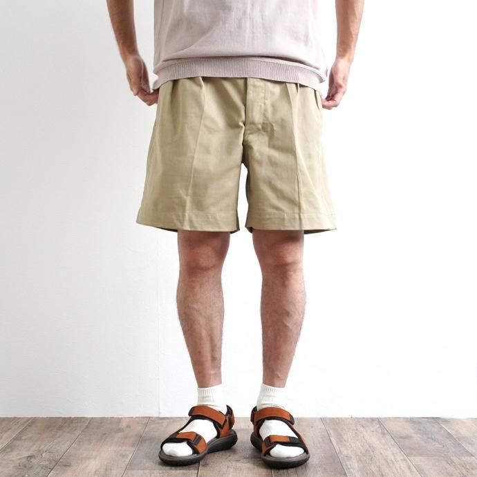 161060419 French Army M52 Chino Shorts デッドストック フランス軍チノショーツ 02