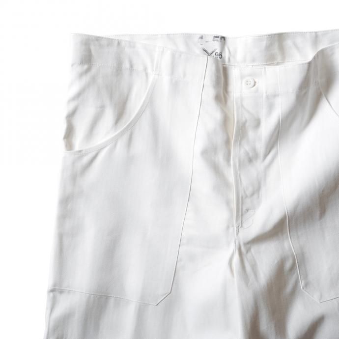 161355845 Deadstock Czech White Cock Pants チェコ軍 / デッドストック コックパンツ ホワイト 02