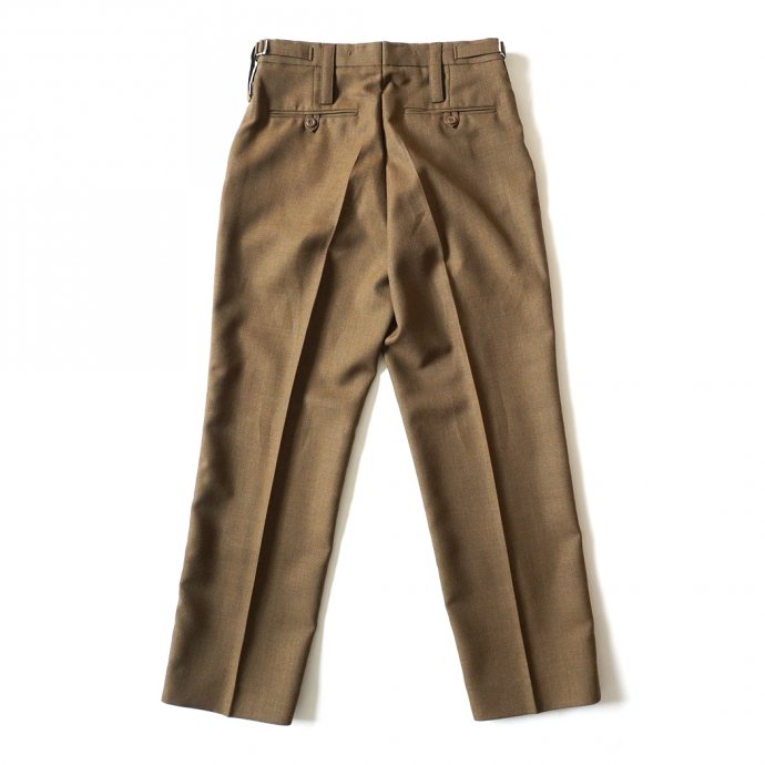 161357931 Deadstock British Army Barrack Dress Trousers イギリス軍 / デッドストック ドレストラウザーズ ブラウン<img class='new_mark_img2' src='https://img.shop-pro.jp/img/new/icons47.gif' style='border:none;display:inline;margin:0px;padding:0px;width:auto;' /> 02