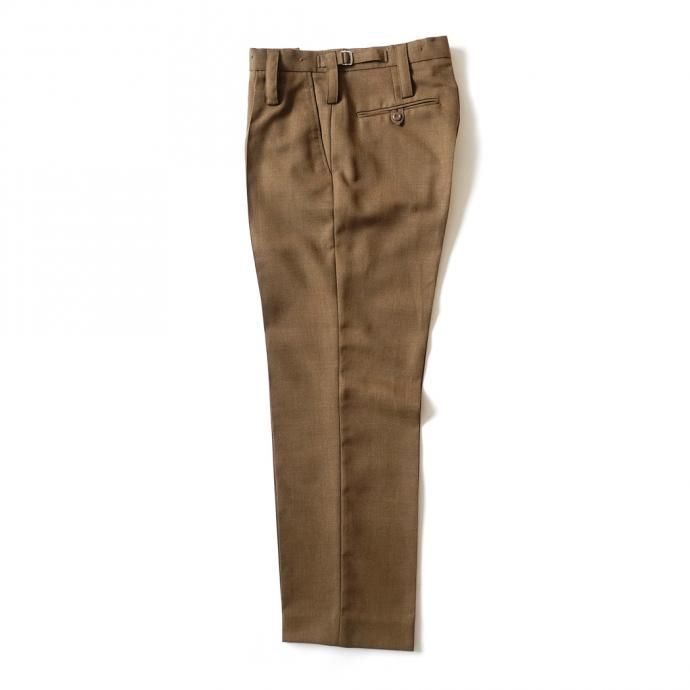 161357931 Deadstock British Army Barrack Dress Trousers イギリス軍 / デッドストック ドレストラウザーズ ブラウン<img class='new_mark_img2' src='https://img.shop-pro.jp/img/new/icons47.gif' style='border:none;display:inline;margin:0px;padding:0px;width:auto;' /> 02