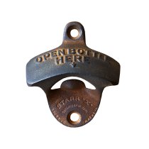 STARR X / OPEN BOTTLE HERE Bottle Opener - Rust スターX オープンボトルヒア ラスト　栓抜き<img class='new_mark_img2' src='https://img.shop-pro.jp/img/new/icons47.gif' style='border:none;display:inline;margin:0px;padding:0px;width:auto;' />