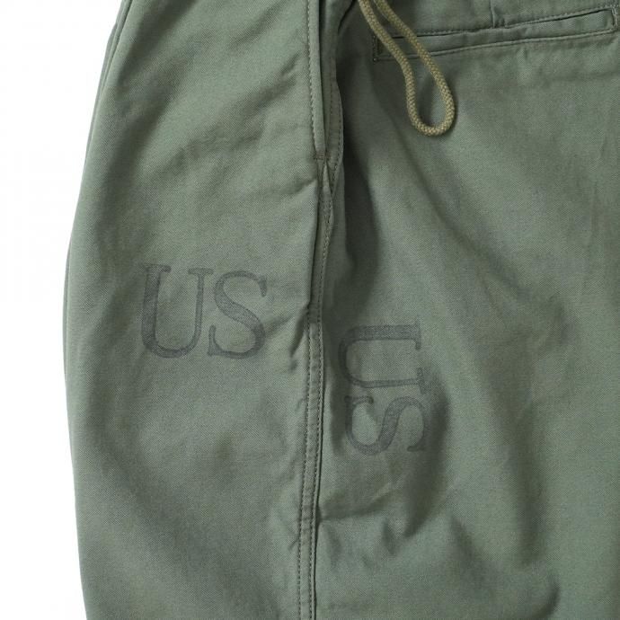 161798412 Hexico / Deformer Drawstring Short Pant Ex. U.S. Military Bags Barracks Deadstock リメイクショーツ - サイズ2-08 02