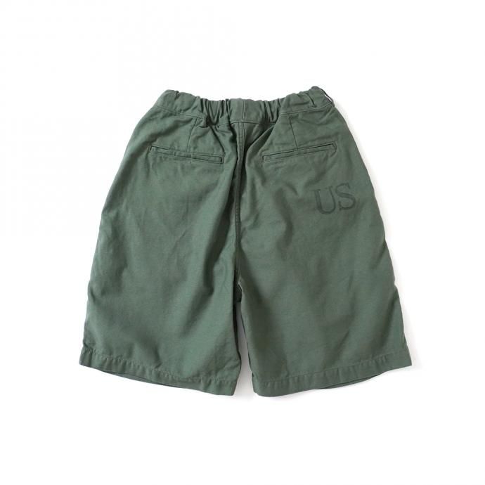 161798465 Hexico / Deformer Drawstring Short Pant Ex. U.S. Military Bags Barracks Deadstock リメイクショーツ - サイズ2-09 02