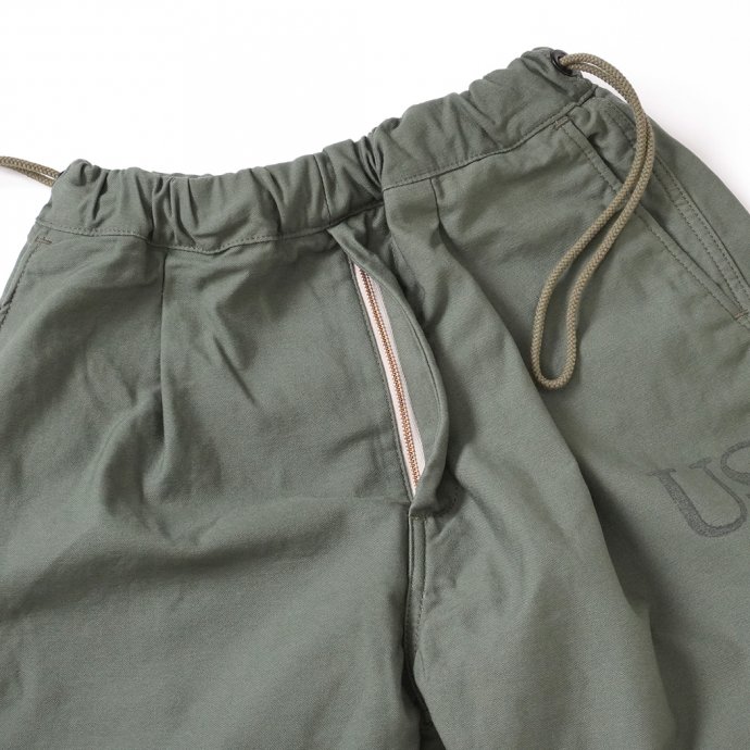161798509 Hexico / Deformer Drawstring Short Pant Ex. U.S. Military Bags Barracks Deadstock リメイクショーツ - サイズ2-10 02