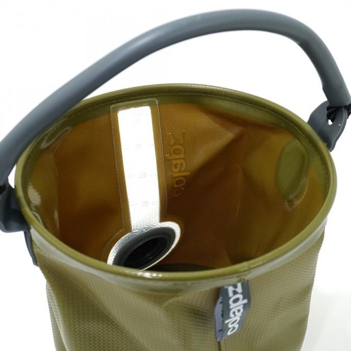 161971295 Colapz Collapsible Water Carrier & Bucket 2 in 1 Kit - Olive コラプズ コラプシブルバケツ/ウォーターディスペンサー オリーブ 02