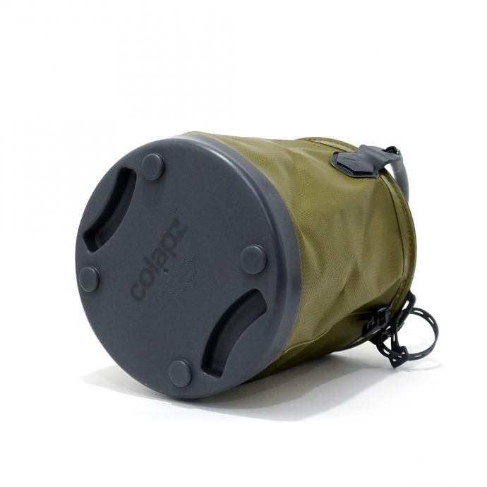 161971295 Colapz Collapsible Water Carrier & Bucket 2 in 1 Kit - Olive コラプズ コラプシブルバケツ/ウォーターディスペンサー オリーブ 02