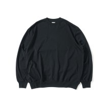 blurhms ROOTSTOCK / Silk Cotton 20/80 Crew-neck BIG L/S - Black シルクコットンクルーネックカットソー ROOTS2107F21<img class='new_mark_img2' src='https://img.shop-pro.jp/img/new/icons20.gif' style='border:none;display:inline;margin:0px;padding:0px;width:auto;' />