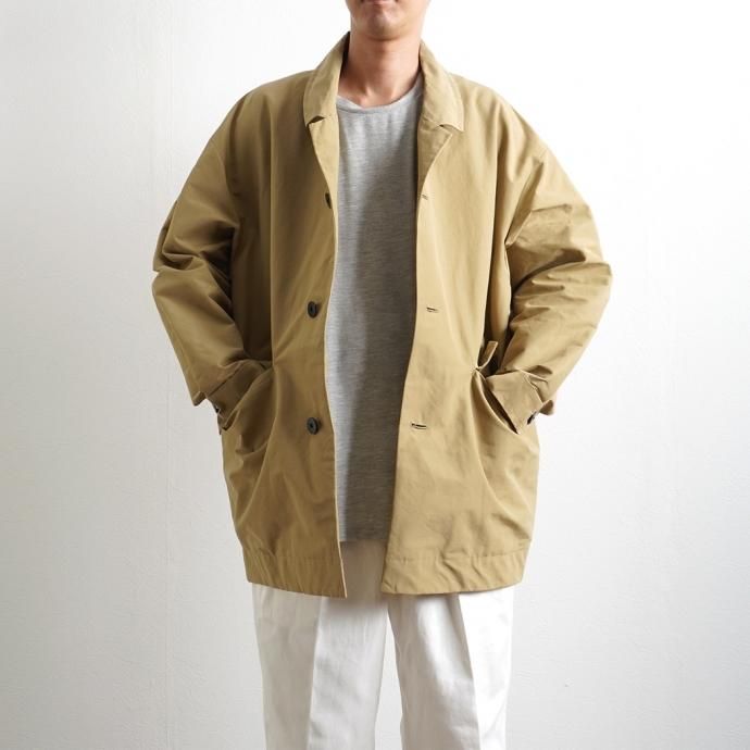 162218748 STILL BY HAND / CO01213 ラペルドコート - Beige 01