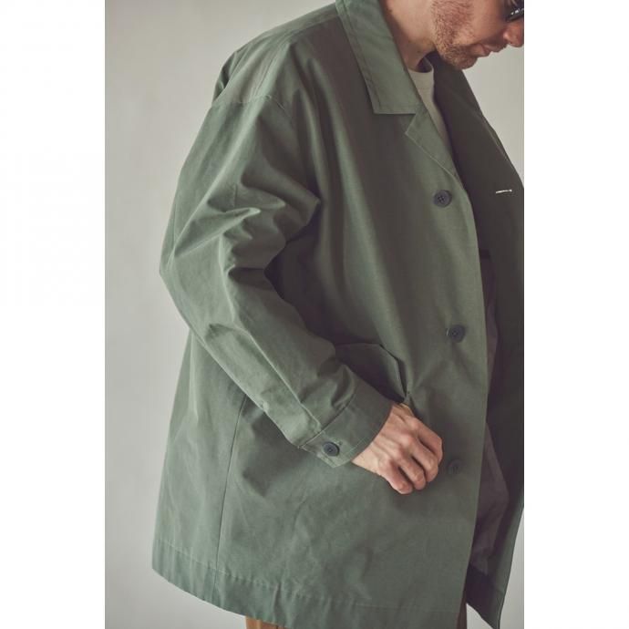 162218748 STILL BY HAND / CO01213 ラペルドコート - Beige 02