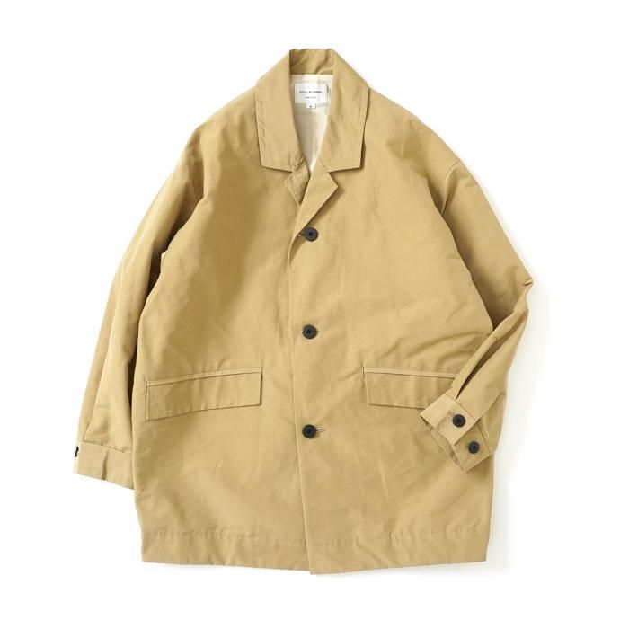 162218748 STILL BY HAND / CO01213 ラペルドコート - Beige 02