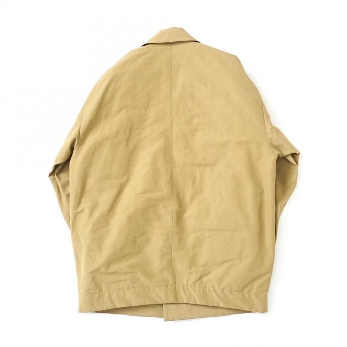 162218748 STILL BY HAND / CO01213 ラペルドコート - Beige 02