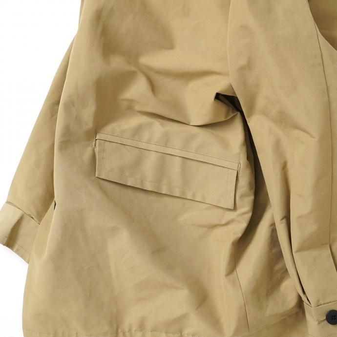 162218748 STILL BY HAND / CO01213 ラペルドコート - Beige 02