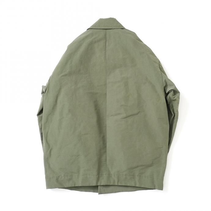 162219156 STILL BY HAND / CO01213 ラペルドコート - Olive 02